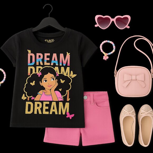 Girls Girl Dream Graphic Tee - black - Picture 6 of 6